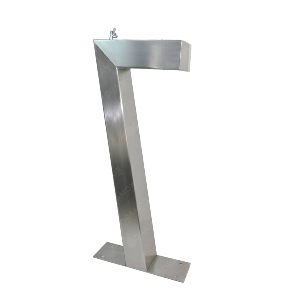 Bebedero publico inclinado inox 304