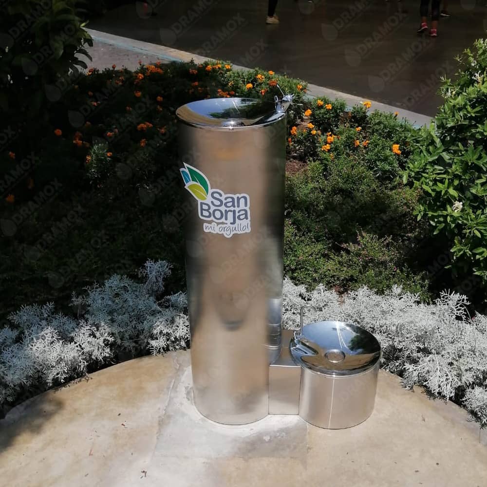 Bebedero de agua circular para personas y mascotas