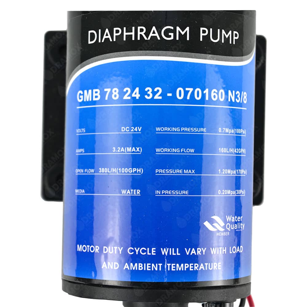 Motor o bomba para osmosis inversa 400 GPD