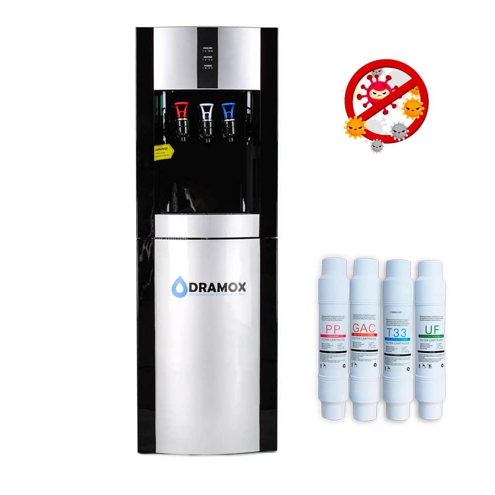 Dispensador de agua  con 4 filtros