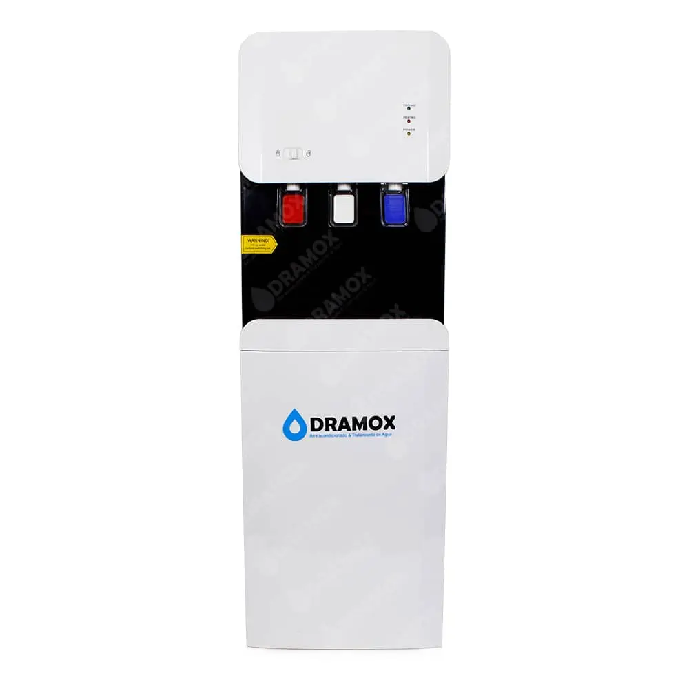 Dispensador de agua con 2 filtros sedimento y carbon activado