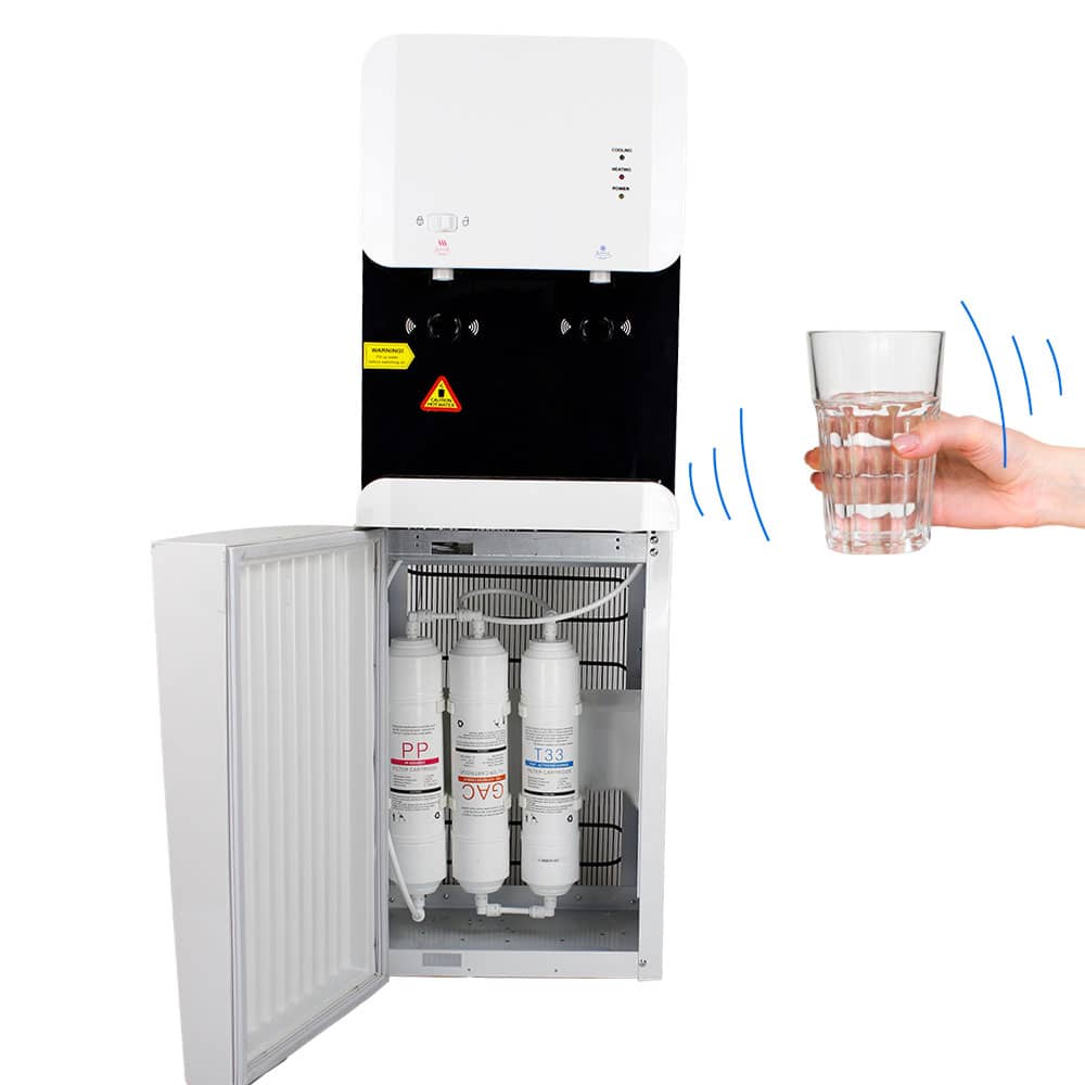 Dispensador de agua con sensor 2 filtros