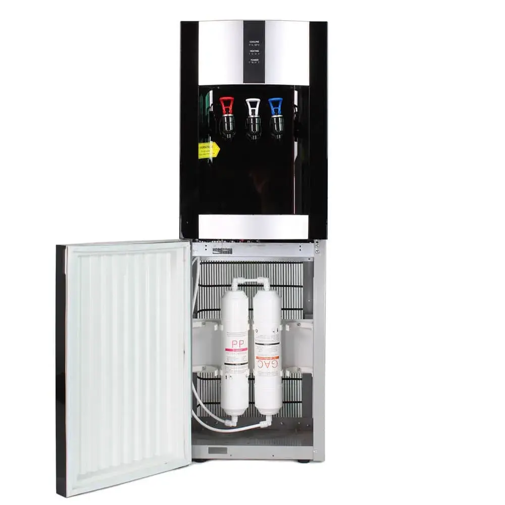 Dispensador de agua purificada con 2 filtros sedimento y carbón activado