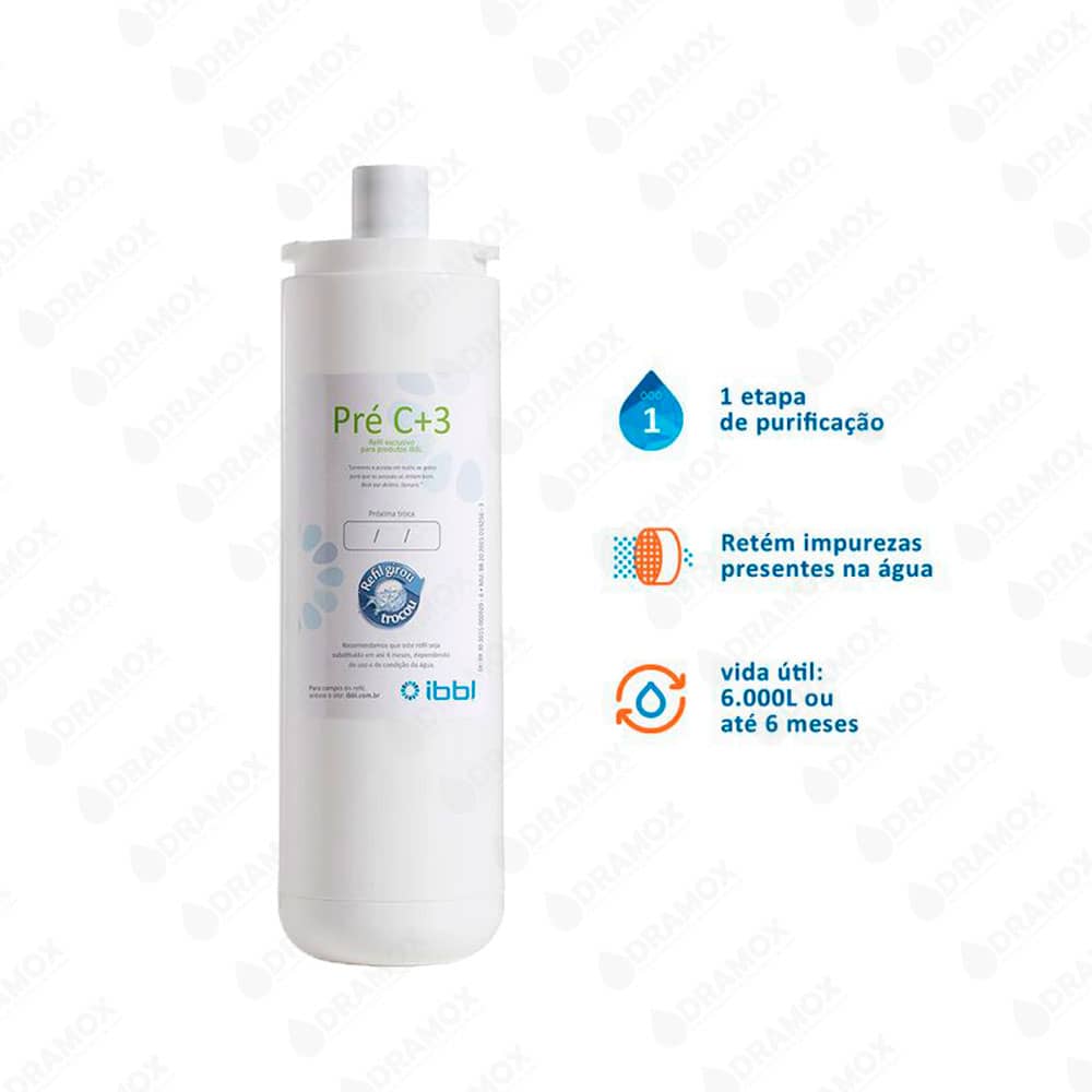 Filtro para bebedero de agua ibbl pre c 3