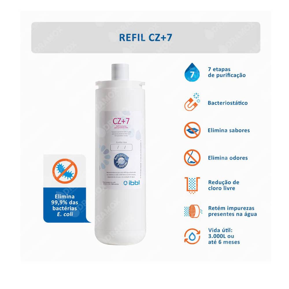 Filtro ibbl cz 7 bacteriologico