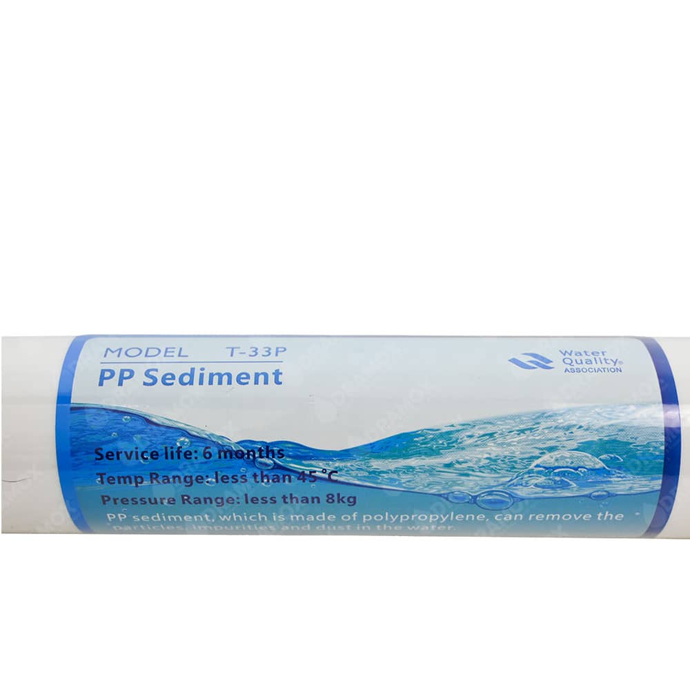 Filtro de sedimento en línea 2x10 conexión rosca de un cuarto