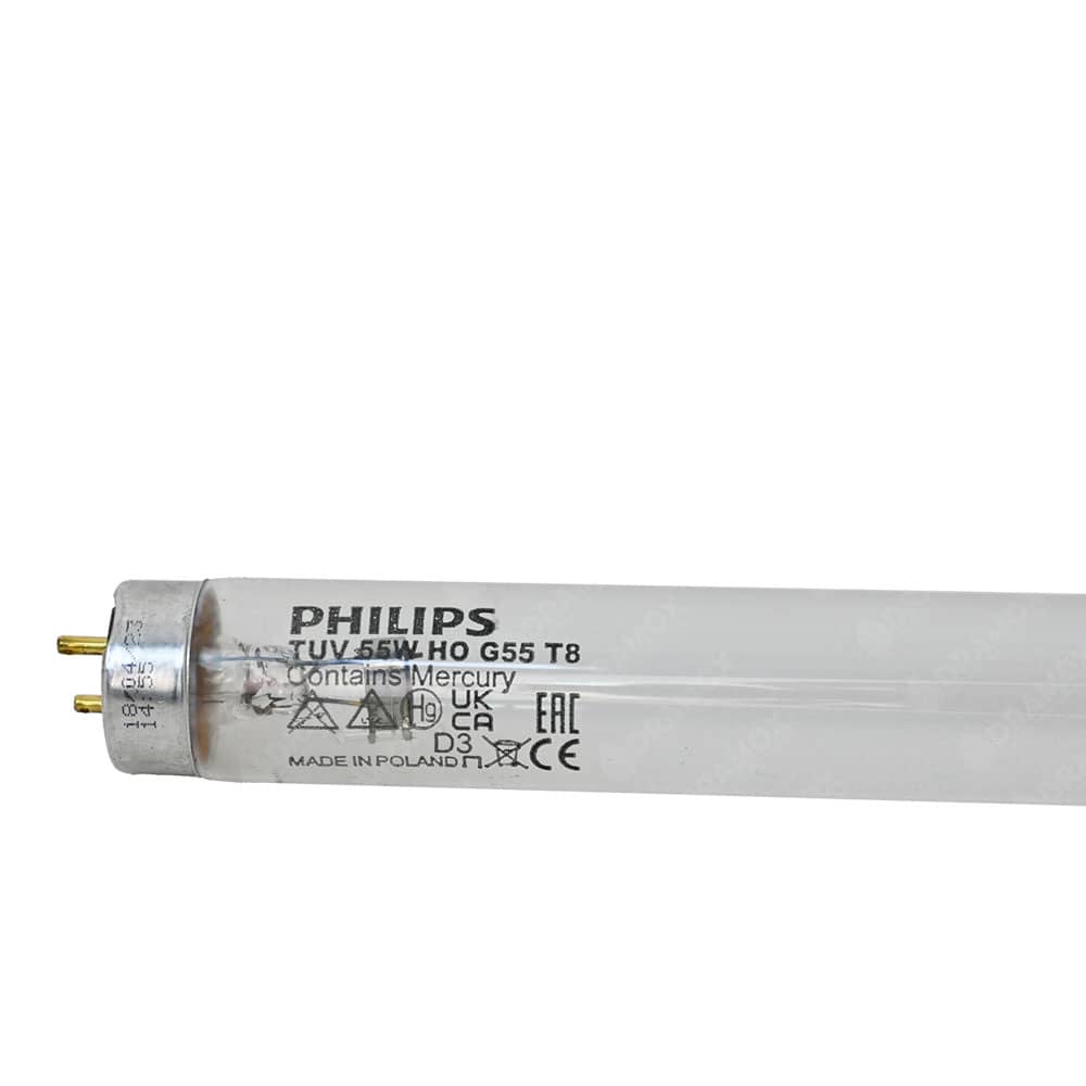 Lampara o foco uv de 12 gpm 55 w