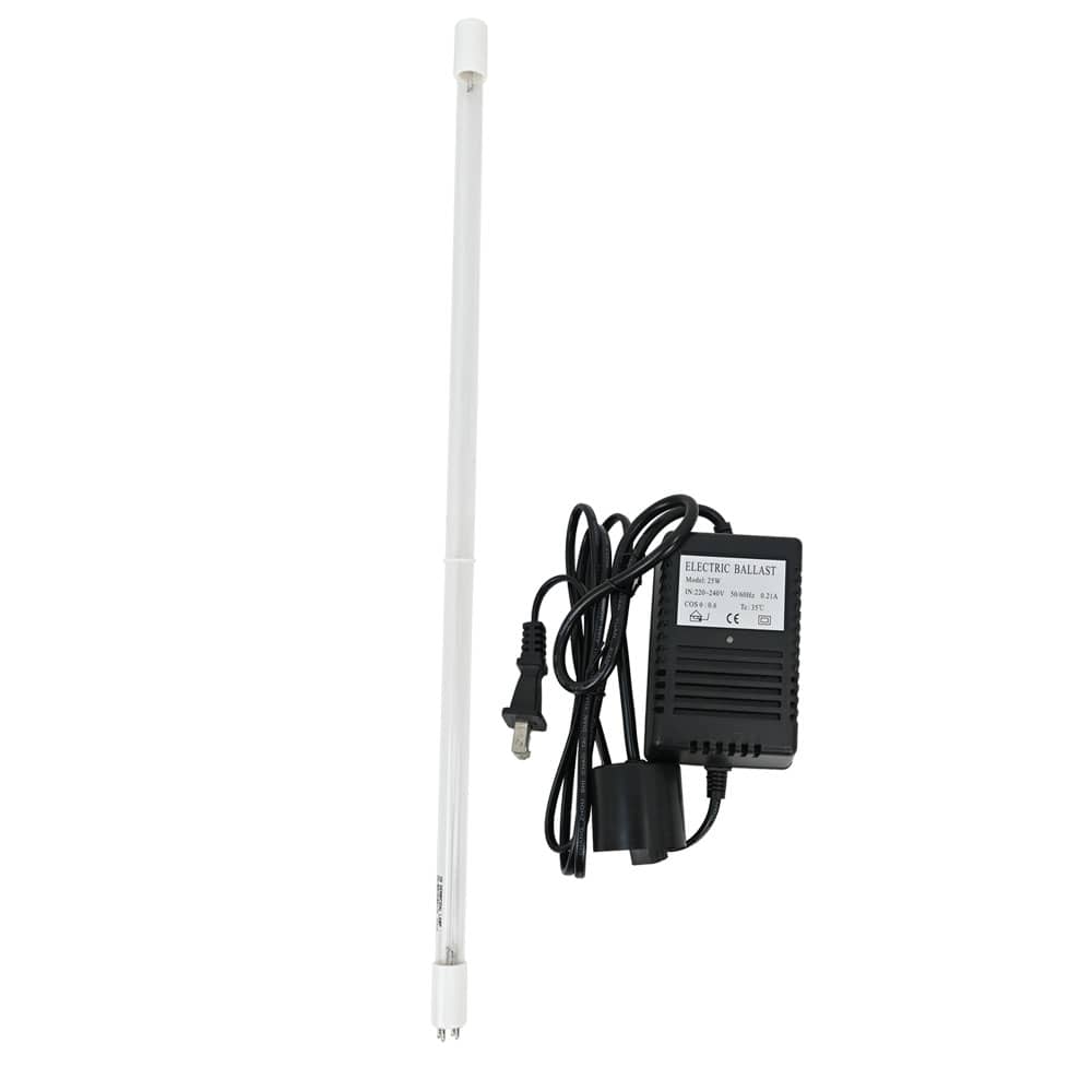 Lampara o foco uv de 6 gpm 25 w con transformador
