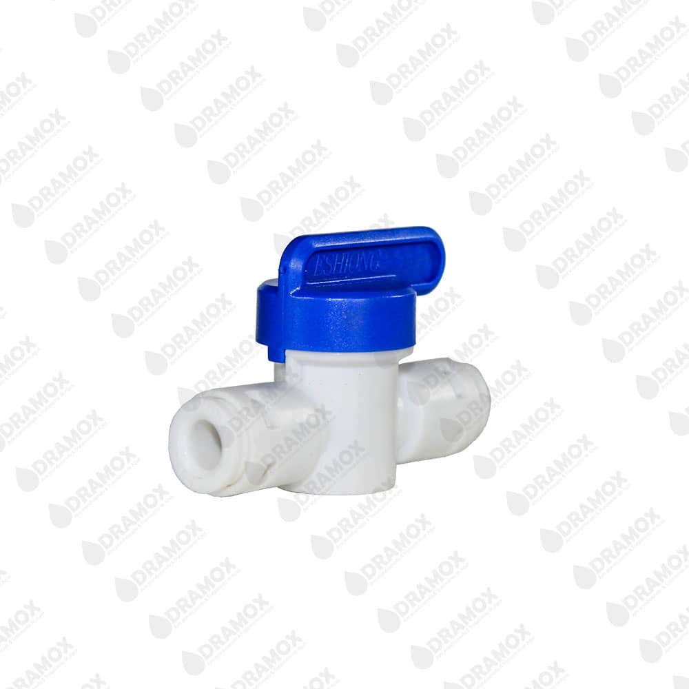Llave de paso para tratamiento de agua