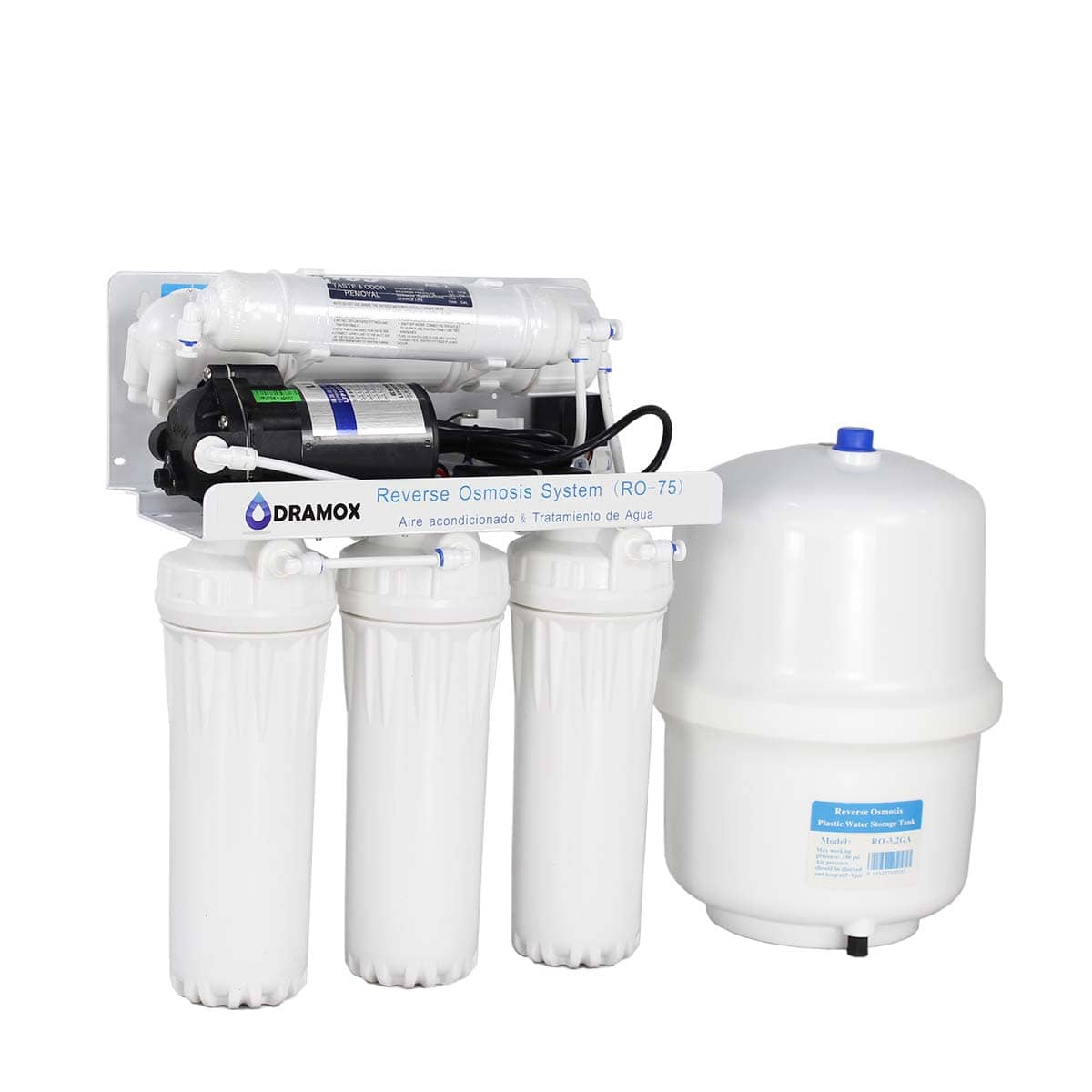 Osmosis inversa de 75 galones