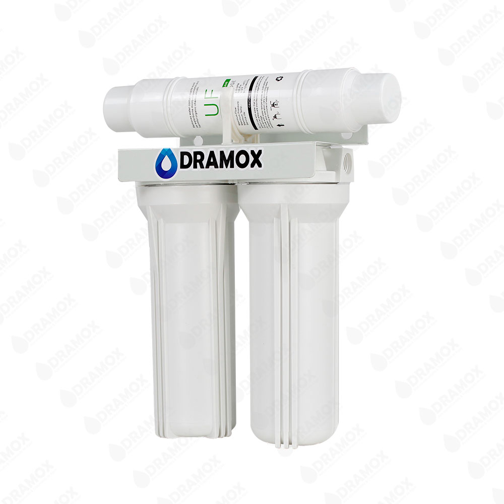 Purificador de agua 2.5 x 10 con membrana de ultra filtración uf