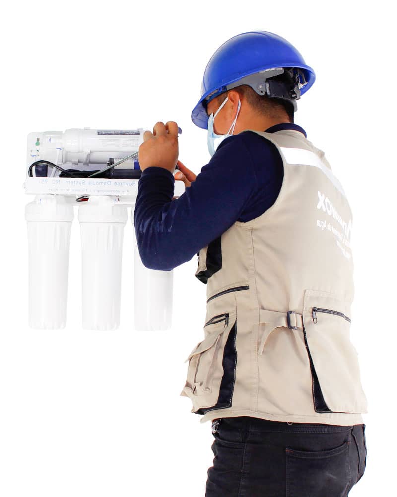 Mantenimiento de purificadores de agua